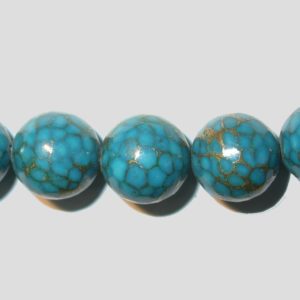 Agate - 15mm Round - 20cm Strand