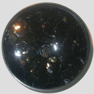 10mm Cup - Black Metallic - Price per gram