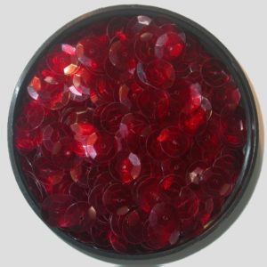 10mm Cup - Red Dark Transparent - Price per gram