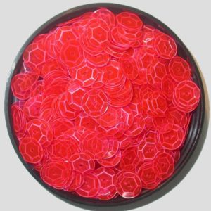 10mm Cup - Red Neon Transparent - Price per gram