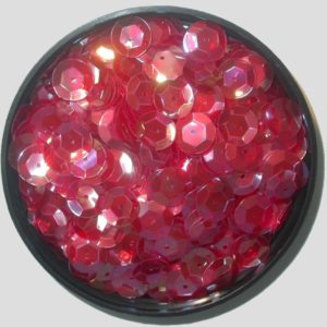 10mm Cup - Red Transparent - Price per gram