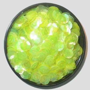 10mm Cup - Yellow Neon Transparent - Price per gram