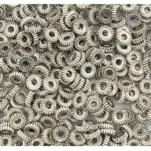 Washer Spacer - 5 x 2mm - Antique Silver