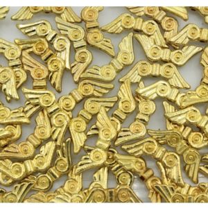 Wings - B - 20 x 7mm - Antique Gold