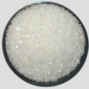 11/0 Bugle - Crystal AB - Price per gram