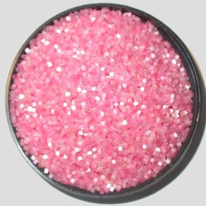 11/0 Bugle - Dk Pink Satin - Price per gram - Czech Made