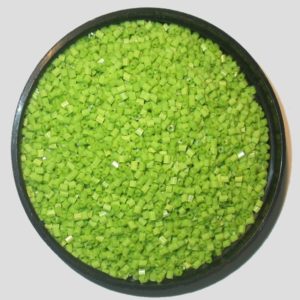 11/0 Bugle - Lt Green Opaque - Price per gram