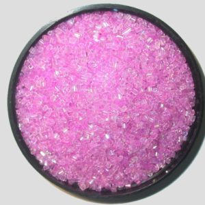 11/0 Bugle - Pink T AB - Price per gram