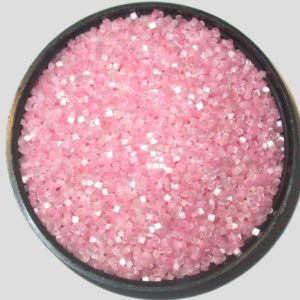 11/0 Bugle - Pink Satin - Price per gram - Czech Made
