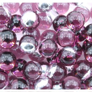 Round Ballotini Balls - 12mm - Amethyst CAL