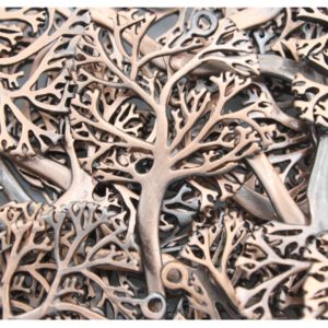 Tree Of Life - 45 x 25mm - Bronze