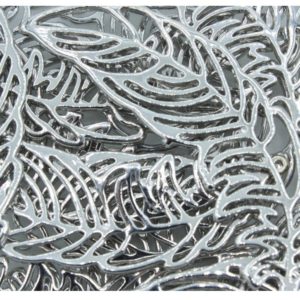 Leaf - 70 x 20mm - Antique Silver