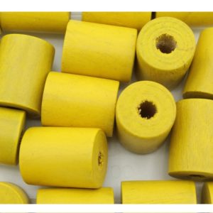 Barrel - 25 x 20mm - Yellow