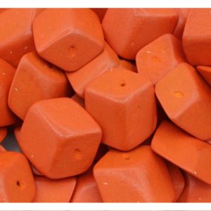 Flat Cube - 30mm - Orange