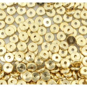 Washer Spacer - 6 x 2mm - Gold