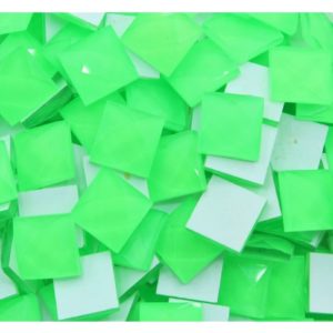 Square - 10mm - Neon Green