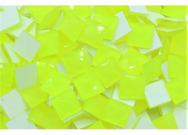 Square - 10mm - Neon Yellow