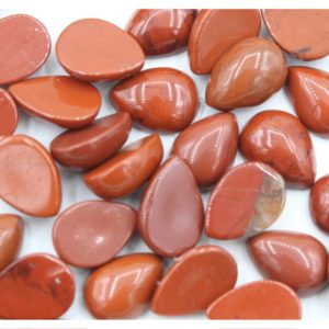 Red Jasper Cabochon - Tear Drop - 6 x 9mm