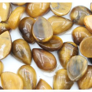 Tiger Eye Cabochon - Tear Drop - 6 x 9mm