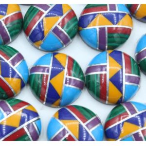 Syn Stone Cabochon - Round - 12mm