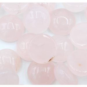 Rose Quartz Cabochon - Round - 10mm