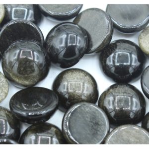 Obsidian Cabochon - Round - 10mm