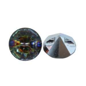 Swarovski 3100 - Button - 8mm - Vitrail Medium
