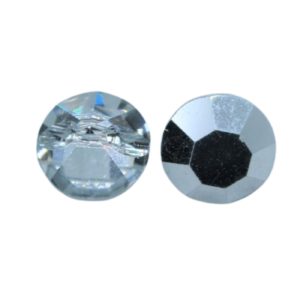 Swarovski 3100 - Button - 8mm - Comet Argent Light