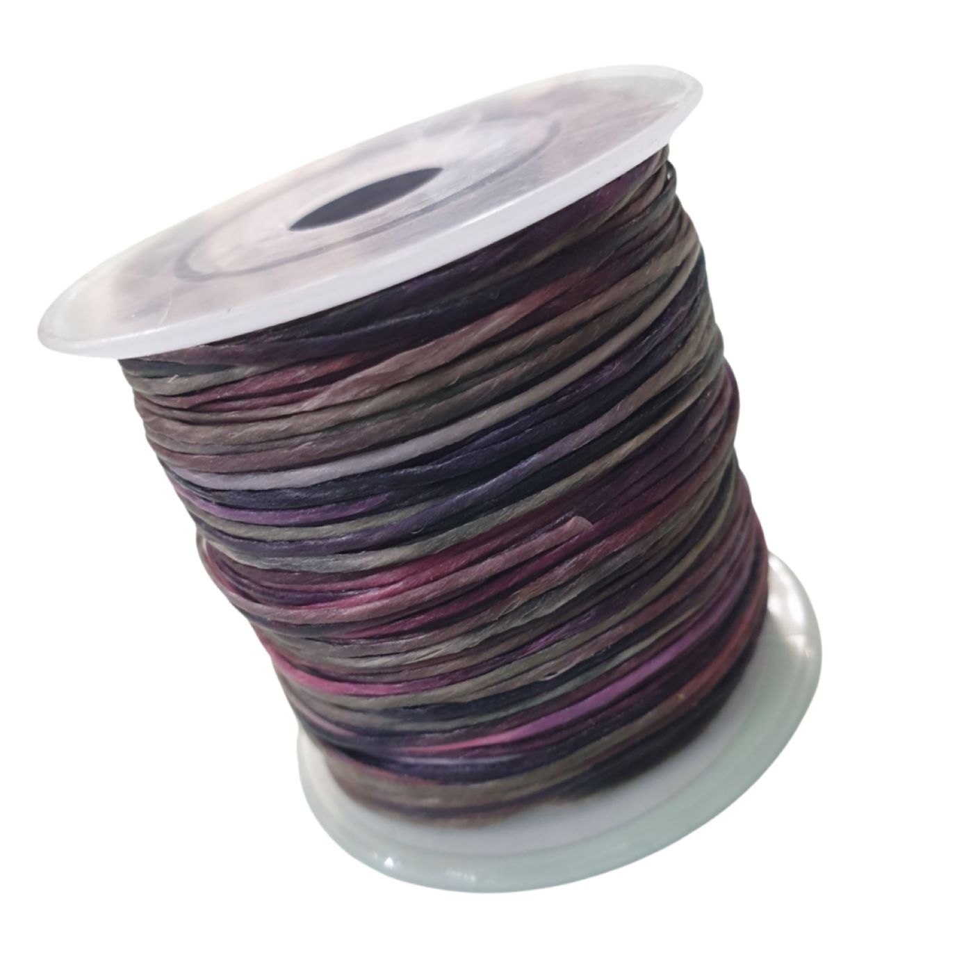 Waxed Linen 1mm Multi 4 50 Yards Bead, Trimming & Craft Co