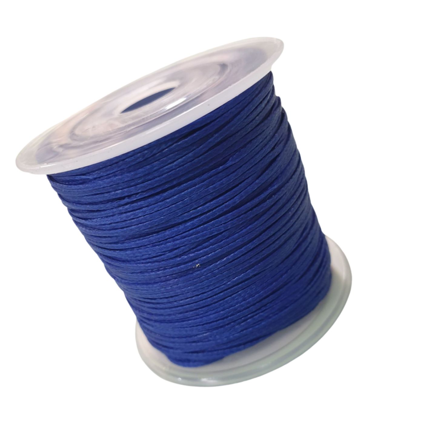 Waxed Linen 1mm Dark Blue 50 Yards Bead, Trimming & Craft Co