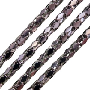 Chain - Iron - 3mm - Snake - Antique Silver - Price per cm