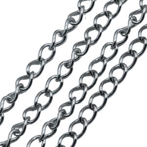 Chain - Stainless Steel - 3 x 2.5mm - Oval - Price per cm