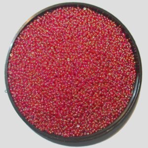 15/0 Seed - Red AB Silverlined - Price per gram
