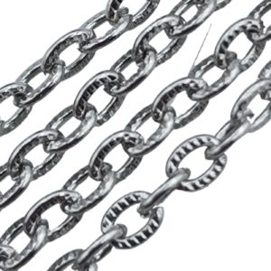 Chain - Stainless Steel - 5mm - Oval - Price per cm