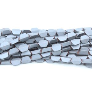 Hematite - Hexagon - 8mm - 39cm Strand - Matte