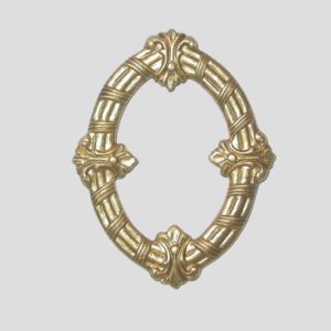 32 x 25mm - Patterned Oval