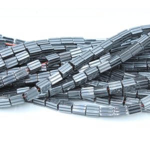 Hematite - Rectangle - 6mm - 40cm Strand