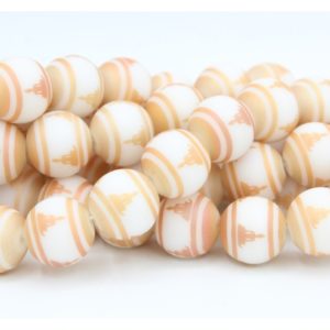 10mm Round / Feature Bead - 25cm - G