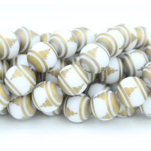 10mm Round / Feature Bead - 25cm - H