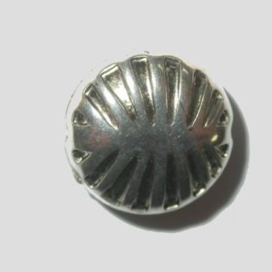 12mm - Grated Coin - Nickel