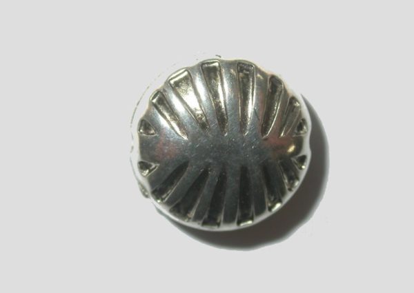 12mm - Grated Coin - Nickel