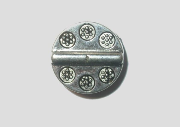 14mm - Patterned Coin - Nickel