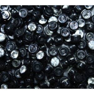 Swarovski - 5mm - Crystal / Black