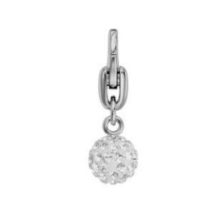 Becharmed Charm Crystal Blazing Ball / Clasp - 20mm - Crystal