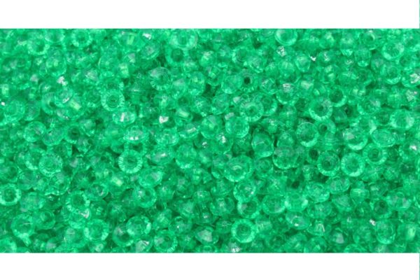 Flat Bicone 6mm - 100pc pack - Green