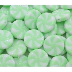 Candy Coin - 24mm - Green