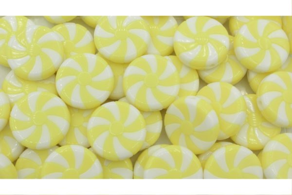 Candy Coin - 24mm - Yellow