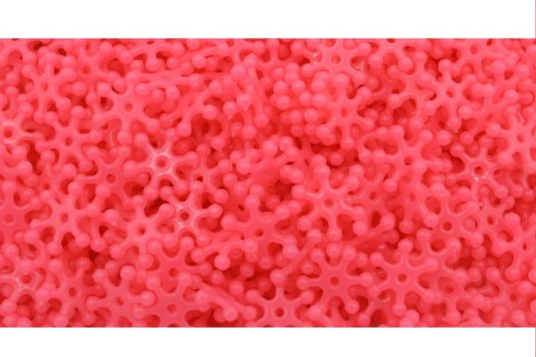Molecule Bead - 14mm - Pink - Price per gram