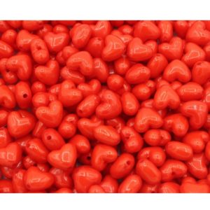 10mm - Heart - Red