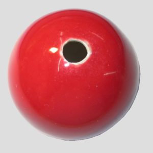 35mm Hollow Round - Red